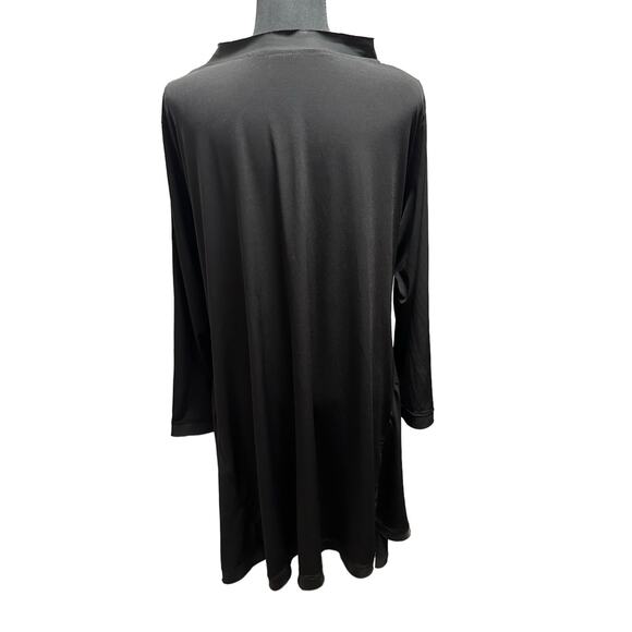 Planet by Lauren G Microfiber Boho Matte Jersey Tunic - Size 2 (10 -14) - Picture 5 of 13